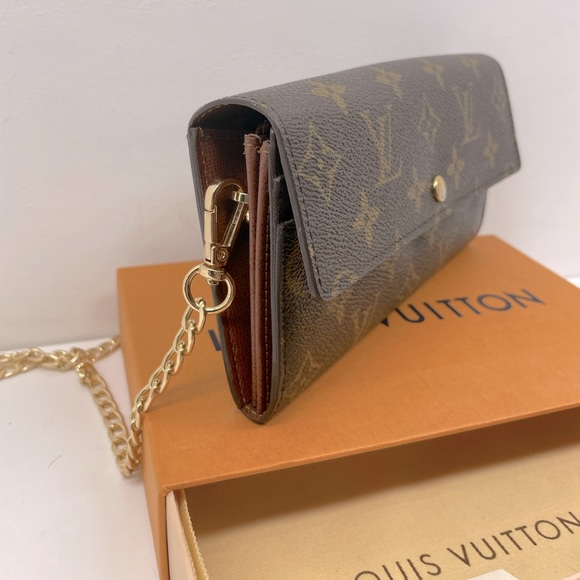⚡️⚡️💯AUTH Louis Vuitton Sarah wallet WOC ⚡️⚡️ - Picture 4 of 14